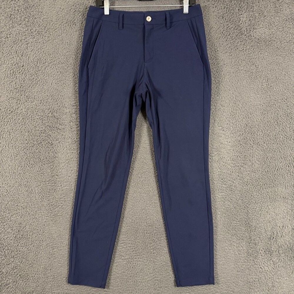 Primo Golf Pants Mens 30x30 Blue Slim Fit Stretch Lightweight Athleisure Golf